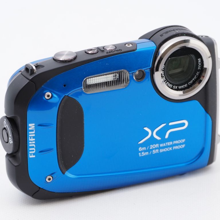 FUJIFILM フジフイルム FinePix XP60 ブルー コンパクトデジタルカメラ