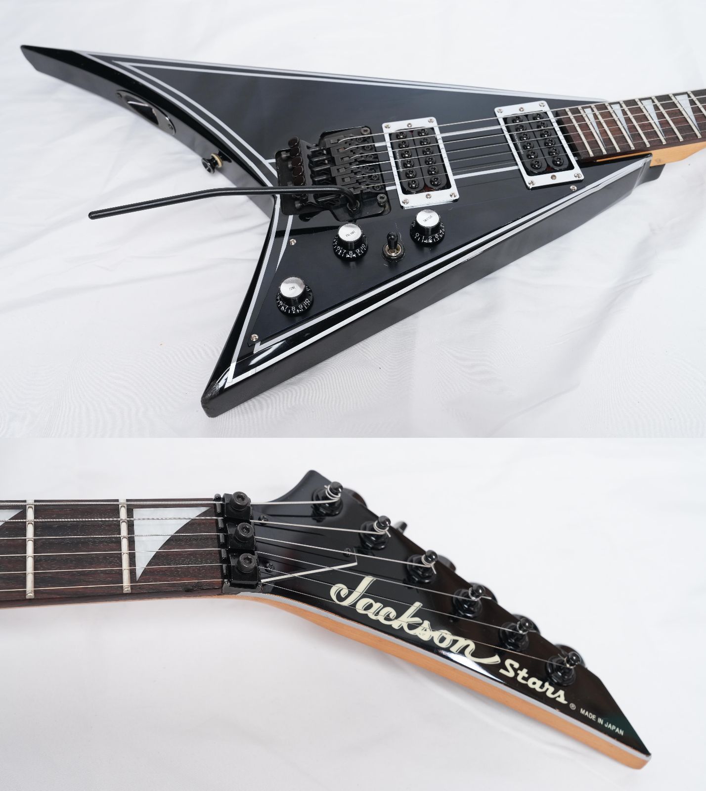 ☆Jackson Stars☆RRV-705 BLK RANDY V 2006年製 ボルトオン