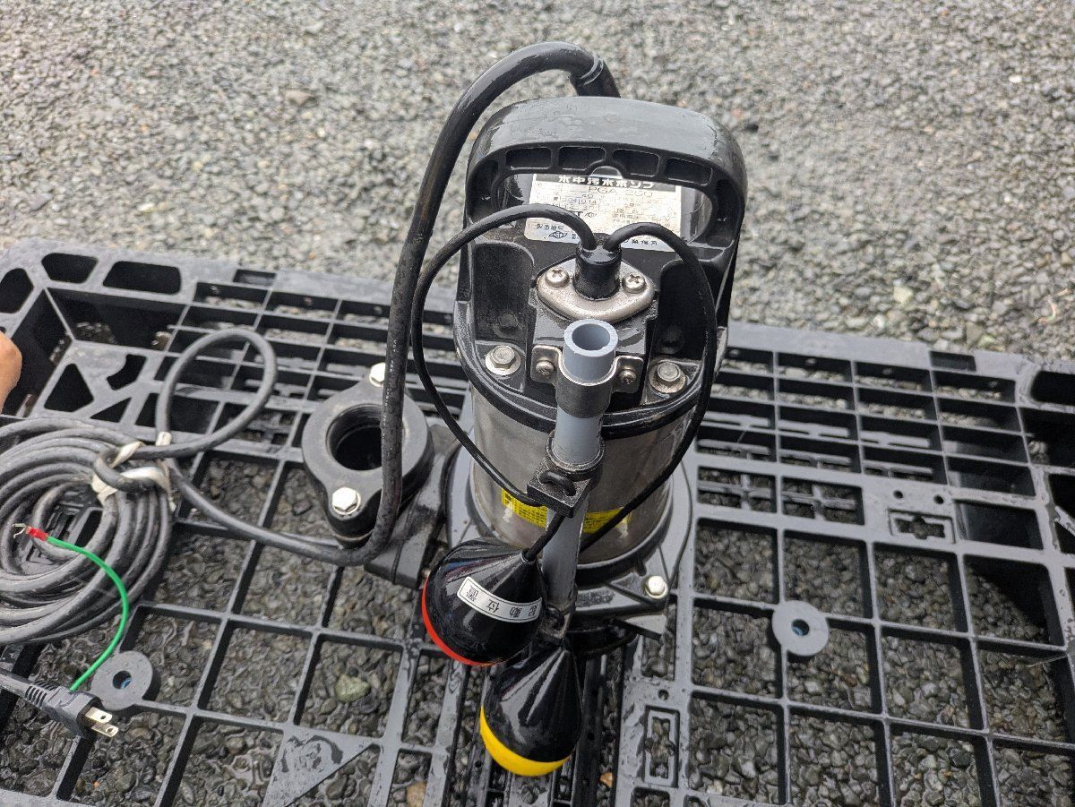 テラダ水中汚水ポンプPGA-250 です。60Hz専用です - メルカリ