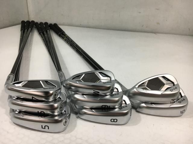 ゴルフクラブ 8本セット ピン G 430 アイアン ALTA J CB BLACK 5～9.P.45.54