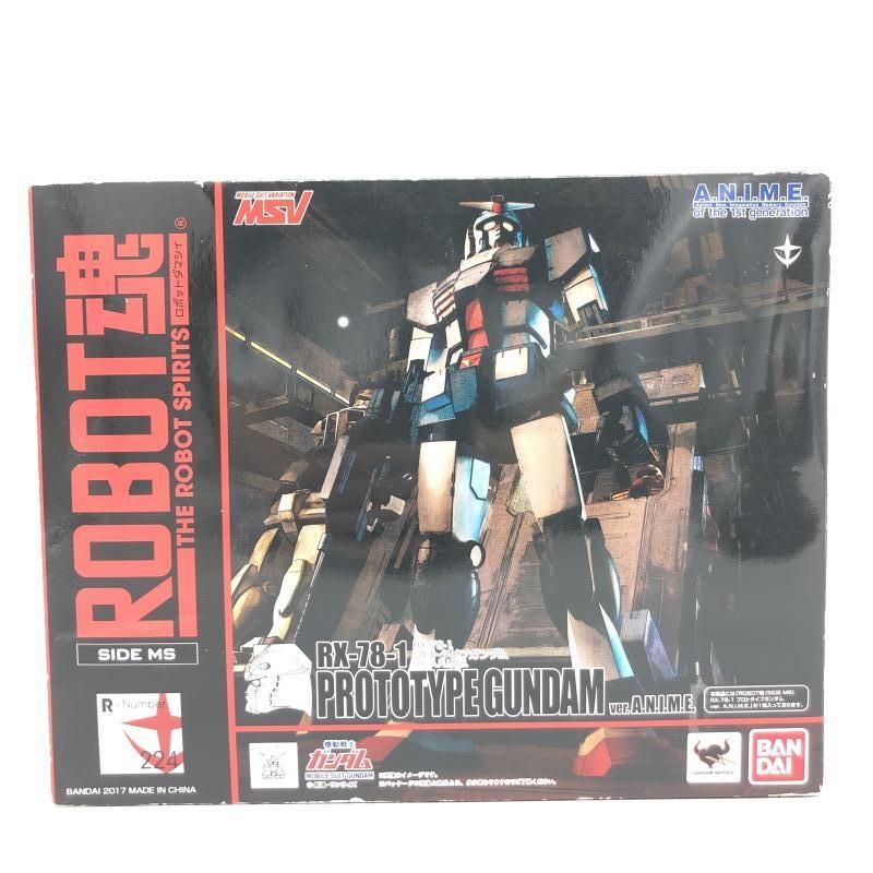 BANDAI - 【中古】ROBOT魂 ＜SIDE MS＞ RX-78-1 プロトタイプガンダム ver. A.N.I.M.E.[69][240069195114] 中古】ROBOT魂 ＜SIDE MS＞ RX-78-1 プロトタイプガンダム ver