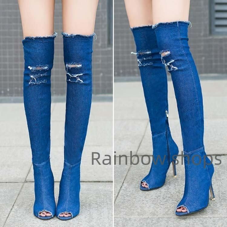 ダメージデニム ダメージ加工