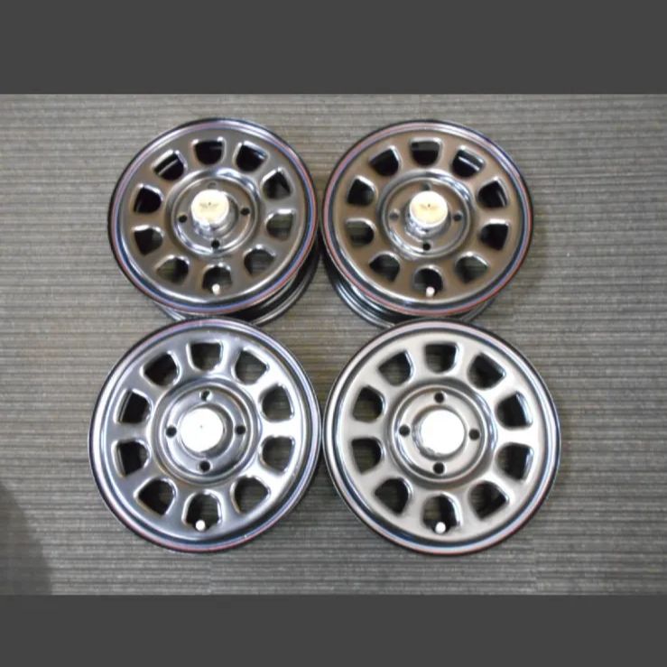 F-1003 本州 12インチ鉄ホイール 4本 デイトナ 4J 40 100 4H 軽トラ 軽バン エブリイバン アトレーバン 等 ホイール WWW_NOITHATQUANGTHANH_NET