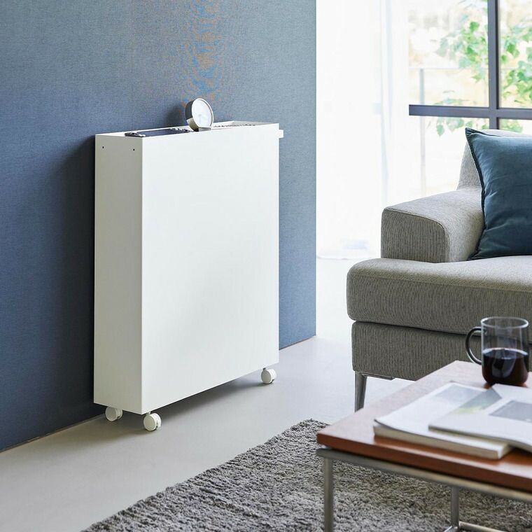 ハンドル付き隠せるコミックラック