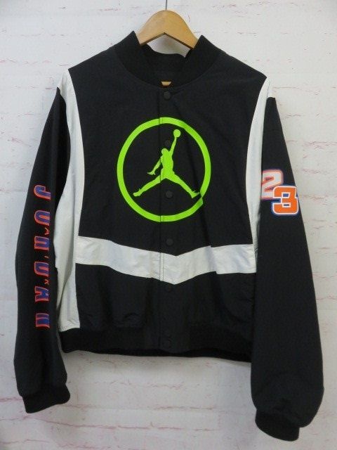 【中古】NIKE ﾅｲｷ ｼﾞｬｹｯﾄ Air Jordan ﾗｰｼﾞﾛｺﾞ ｽﾎﾟｰﾂｼﾞｬｹｯﾄ CV2774-010 ﾌﾞﾗｯｸ XXL 991814607