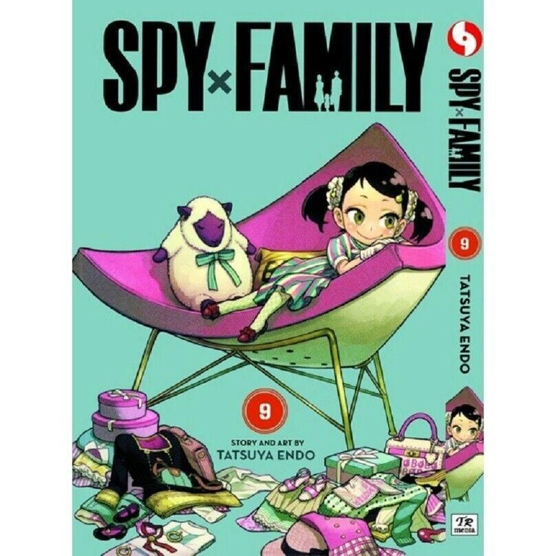 SPY X FAMILY 漫画 遠藤達也 フルセット Vol. 1-9 英語 - メルカリ