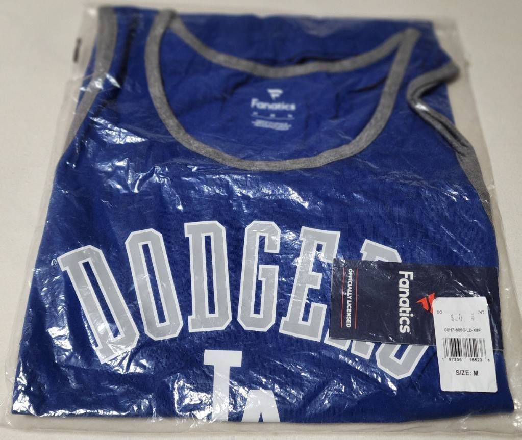 公式グッズ】MLB ドジャース タンクトップ Fanatics（ファナ
