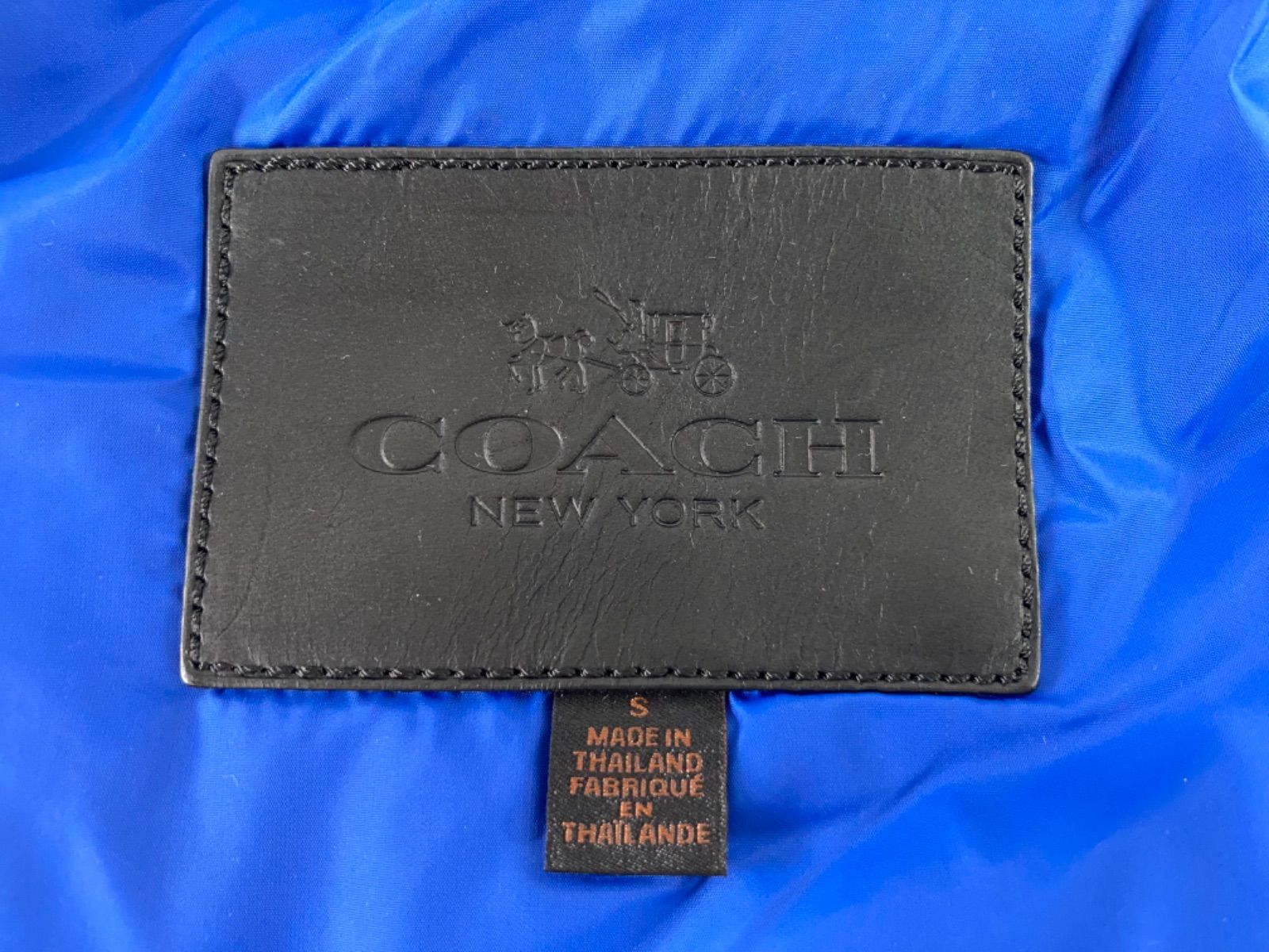 国内正規販売店】 COACH コーチ ダウンベスト Sサイズ メンズ | bca.edu.gr