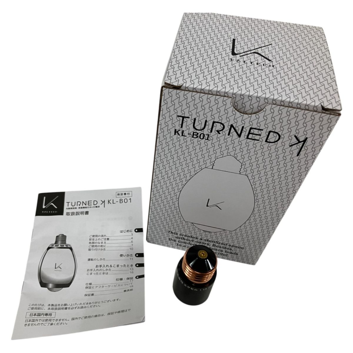 turned k KL-B01 カルテック カルテック公式オンラインストア Turnedk Online Store / KL-B01