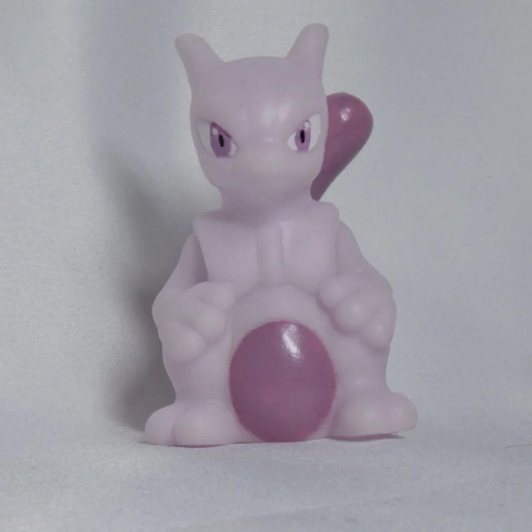 ミュウツー 手が前 指人形 ポケモンキッズ ソフビ人形 ポケモン