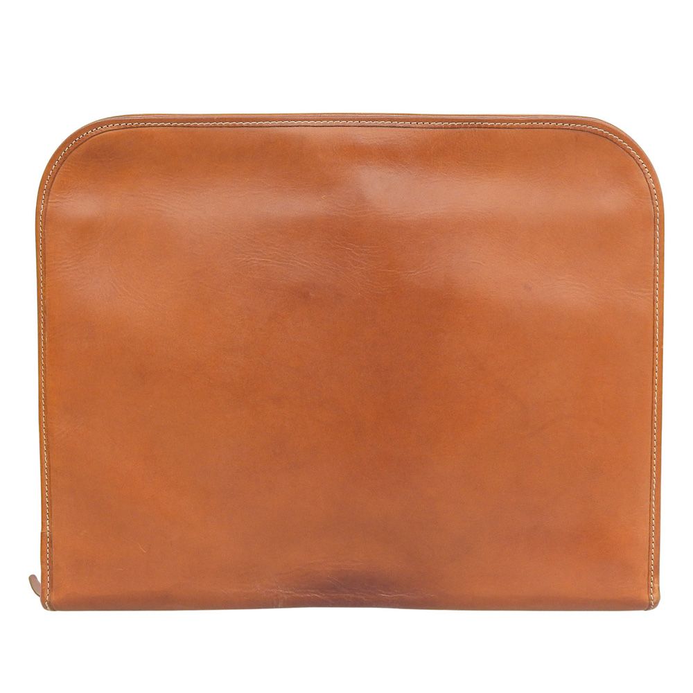 ダブルアールエル RRL 90 s アイテム レザー クラッチ ドキュメントバッグ 大型 キャメル PC タブレット 書類 紳士 ビジネス