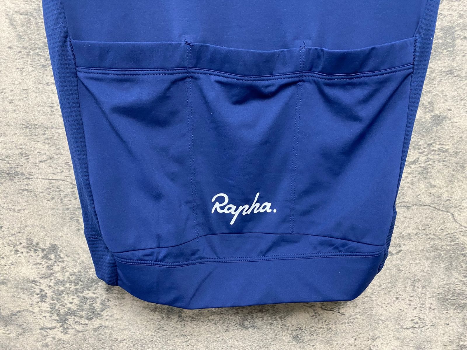 JG338 ラファ Rapha RCC PRO TEAM JERSEY 半袖 サイクルジャージ 紺 XS
