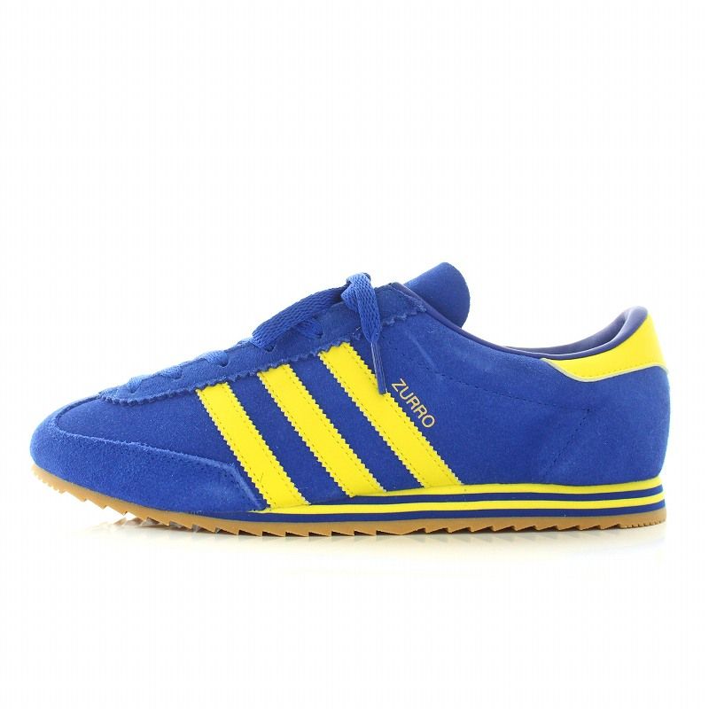 アディダス adidas Zurro SPZL Bold Blue Bright Yellow ゾロ SPZL ボウルド ブルー ブライト イエロー スニーカー US9 27cm FV5481 /DK