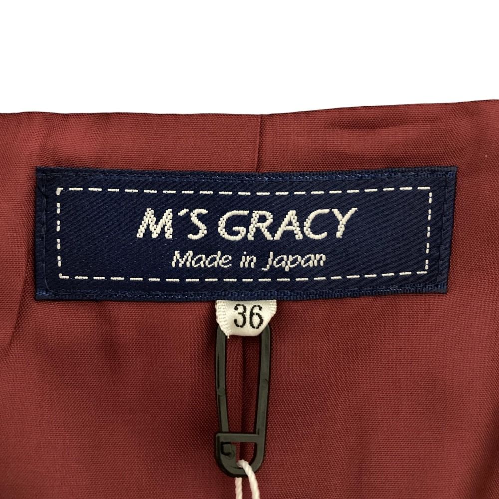 未使用 M'S GRACY エムズグレイシー フラワービジューボタン