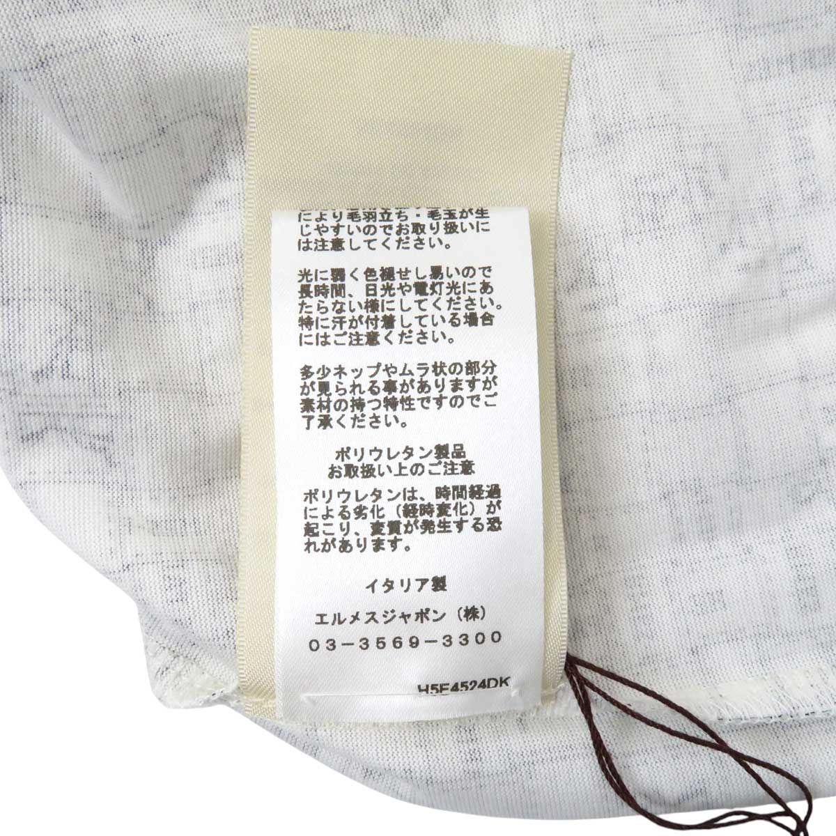 エルメス ボルデュック チェック ワンピース レディース ホワイト  