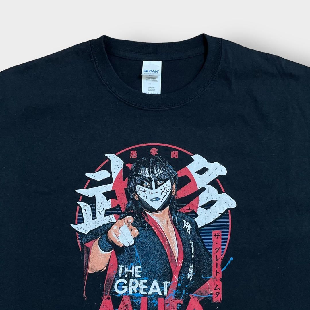 GILDAN】愚零闘武多 Tシャツ プロレス グレートムタ 武藤敬司 2XL