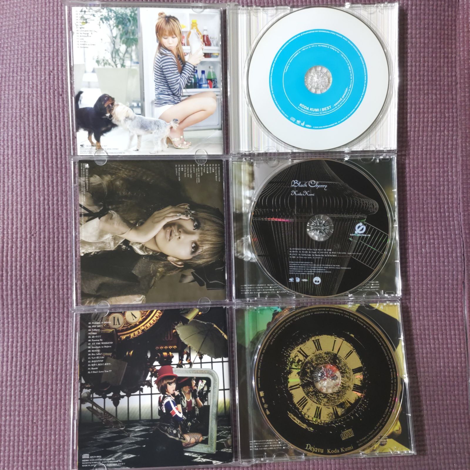倖田來未 アルバムセット12枚 倖田來未アルバム3点🪙『BEST 〜second session〜』🪙『Black