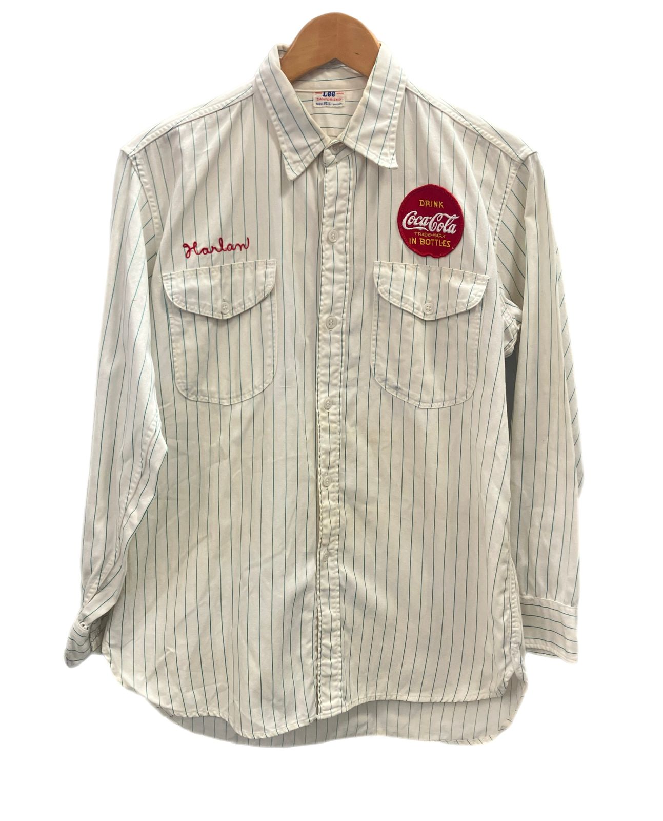 コカコーラ セットアップ 長袖シャツ ワークパンツ 上着LLサイズ