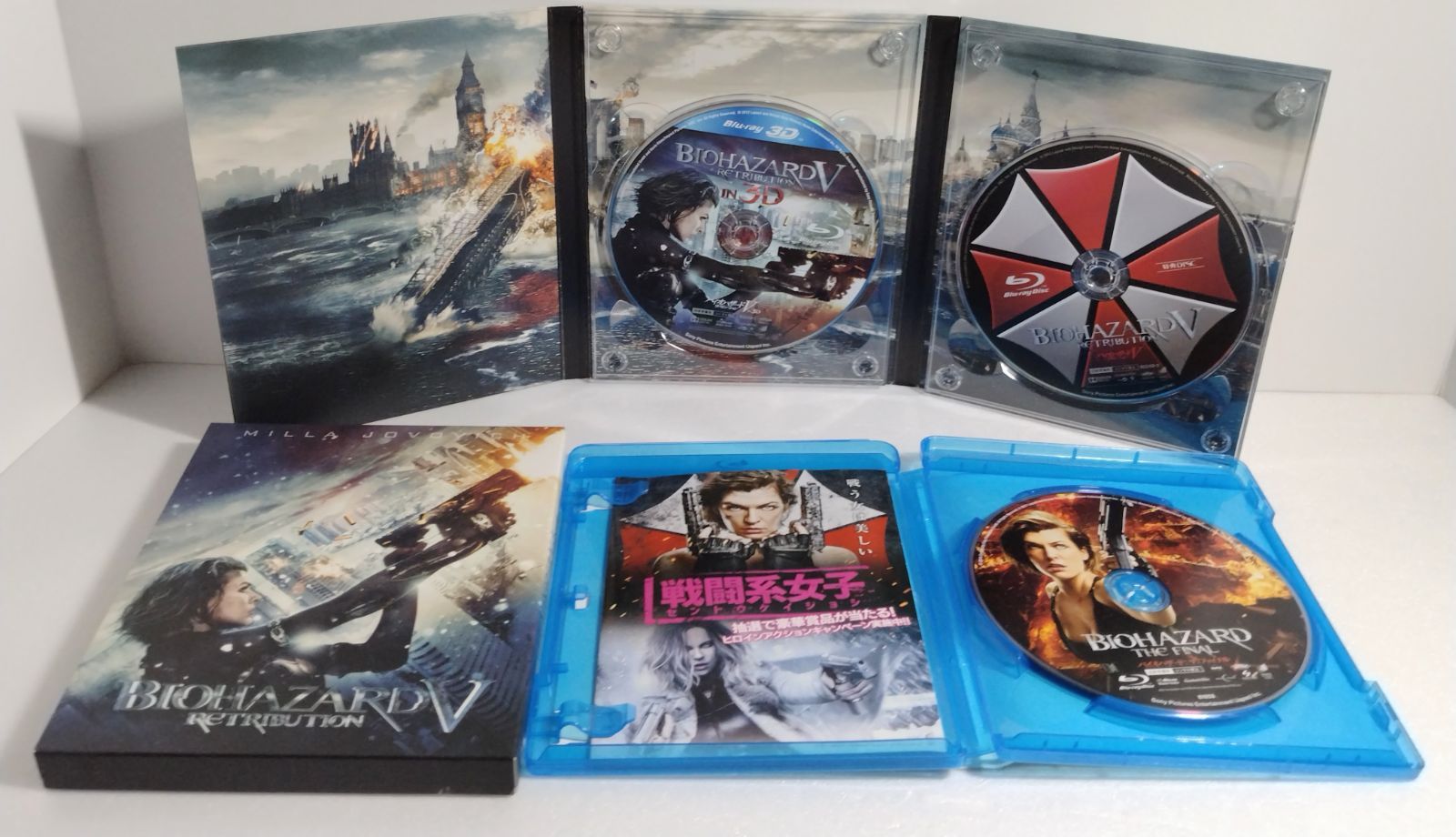 バイオハザード 全巻 6作品セット DVD＆blu-ray バイオハザード