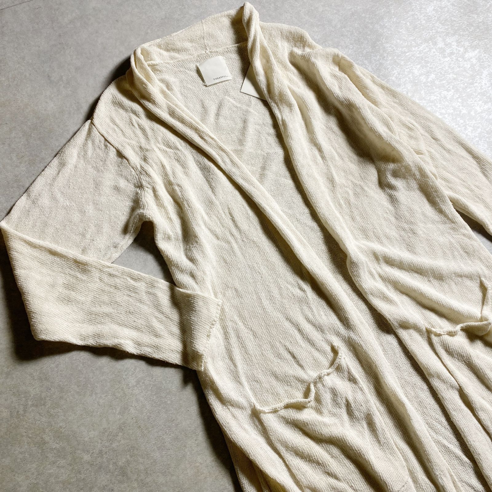☆定価16,500円/未使用タグ付/TODAYFULトゥデイフル /シルク ニット 