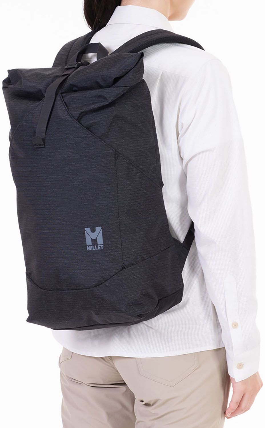 ミレー MILLET アウトドア スイウ16 SUIU16 16L レディース リュック バッグ デイパック バックパック かばん 通勤 通学 お出かけ 旅行 ハイキング トラベル MIS0720 N7316 BLACKHEATHER