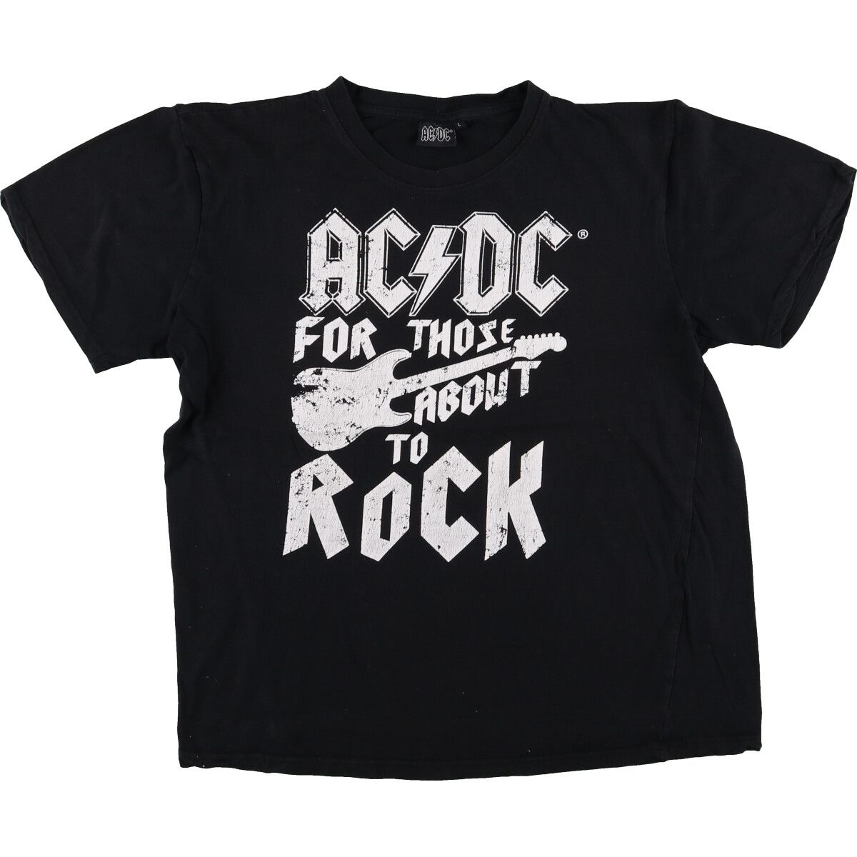 古着 AC/DC エーシーディーシー バンドTシャツ バンT メンズL相当/eaa481285