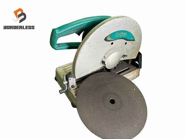 RYOBI リョービ 100V 355mm 高速切断機 C-3560 高速カッター 鉄工用 砥石切断機 押切り機 ライトカッター 105359