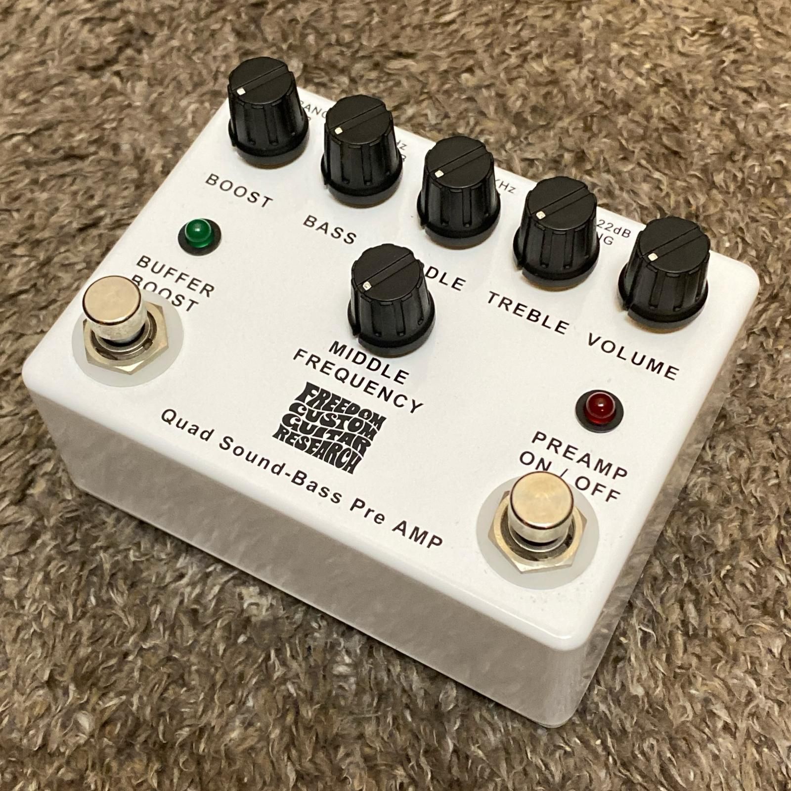 尾張小牧店 楽器 Freedom Custom Guitar Research | フリーダムカスタムギターリサーチ エフェクター Quad Sound Bass Pre Amp 472