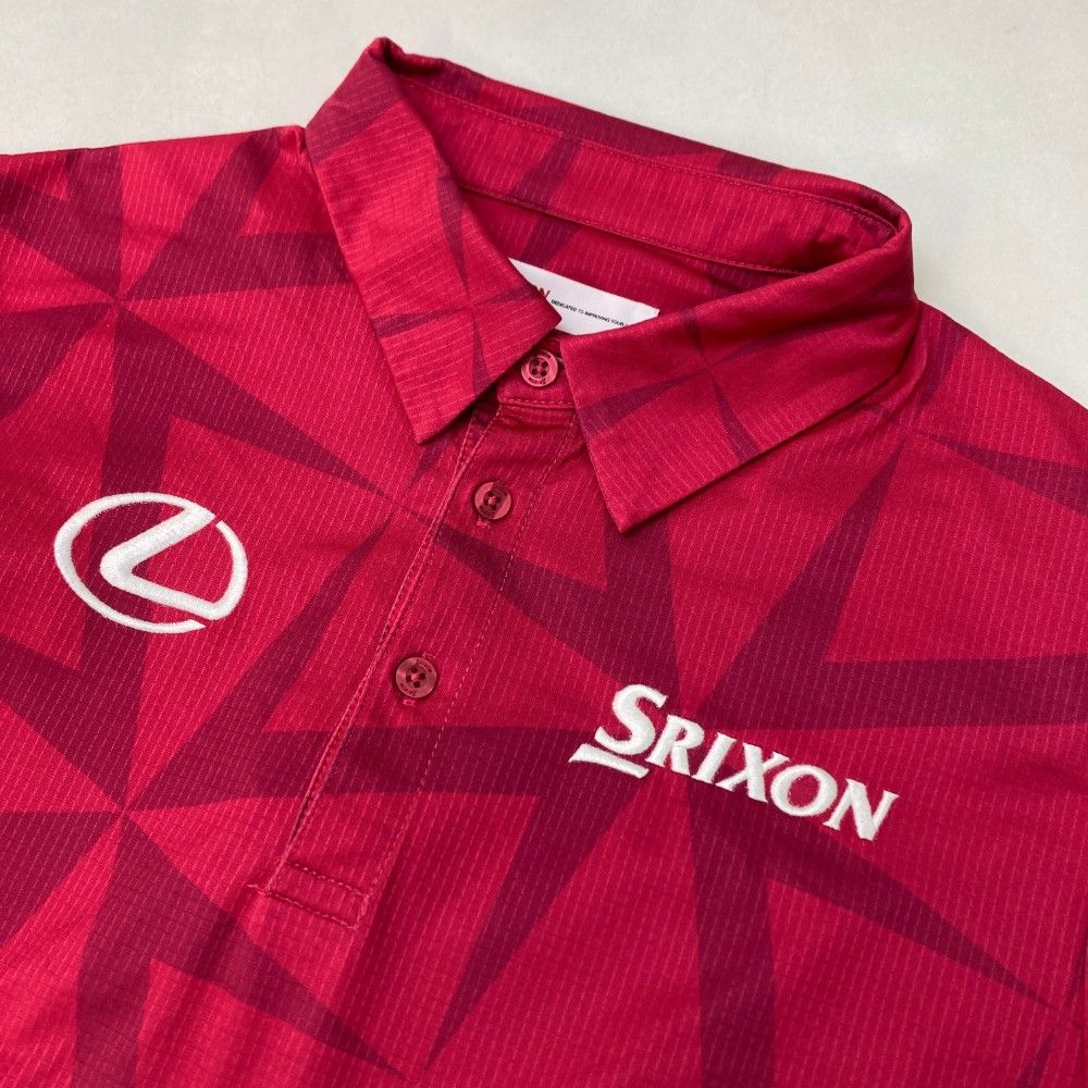 サイズ：L SRIXON スリクソン ×LEXUS 2024年モデル 半袖ポロシャツ 総