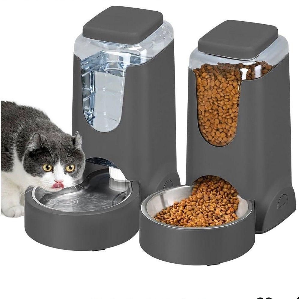 自動給餌器 給水器 セット 重力式 犬 猫 ペット