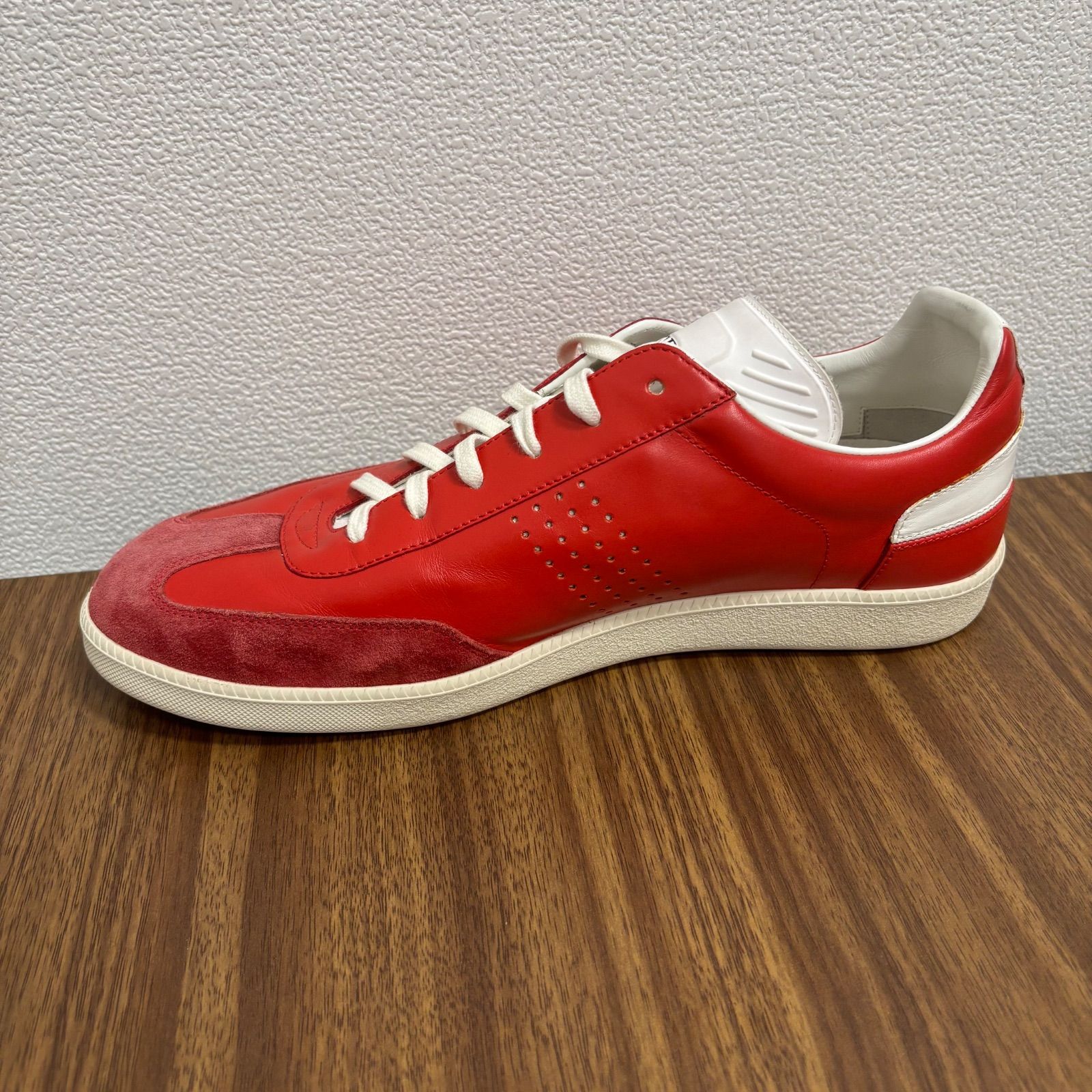 ☆DIOR HOMME B01 ディオール スニーカー メンズ シューズ レッド 赤 