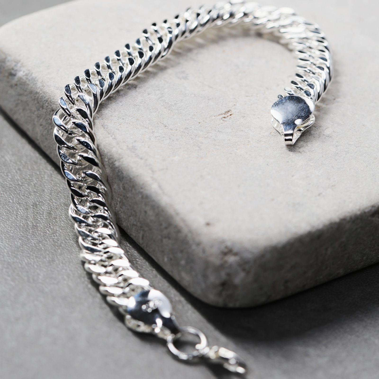 メキシカン 喜平チェーン ブレスレット シルバー S925刻印