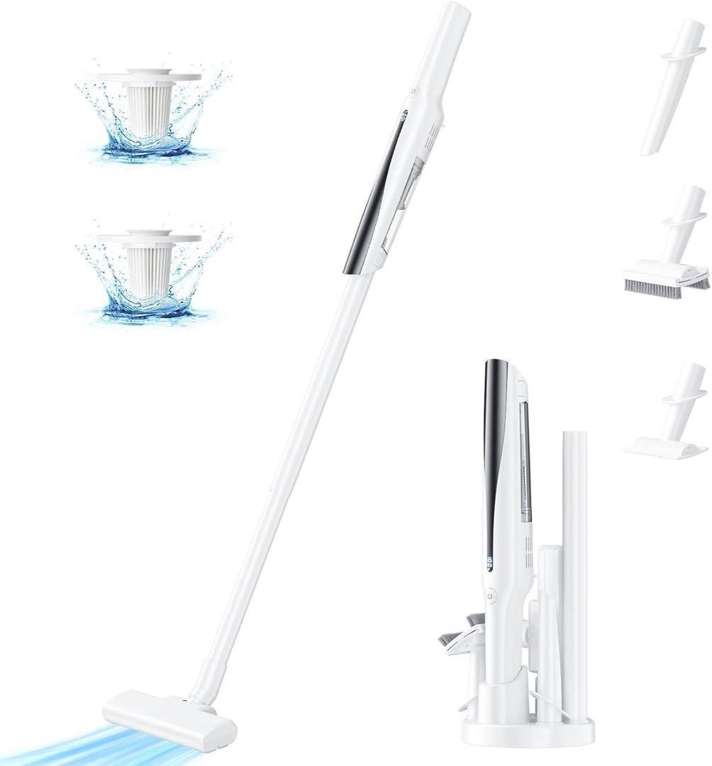 掃除機 コードレス【2025業界初！衝撃の45000pa超強力吸引&革命的な軽