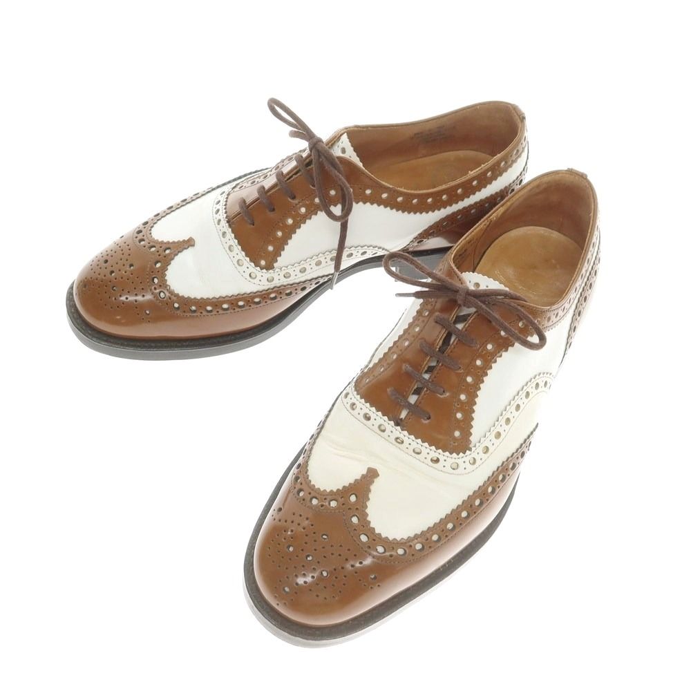 中古】チャーチ CHURCH'S BURNOOD バインダーカーフ ウイングチップ