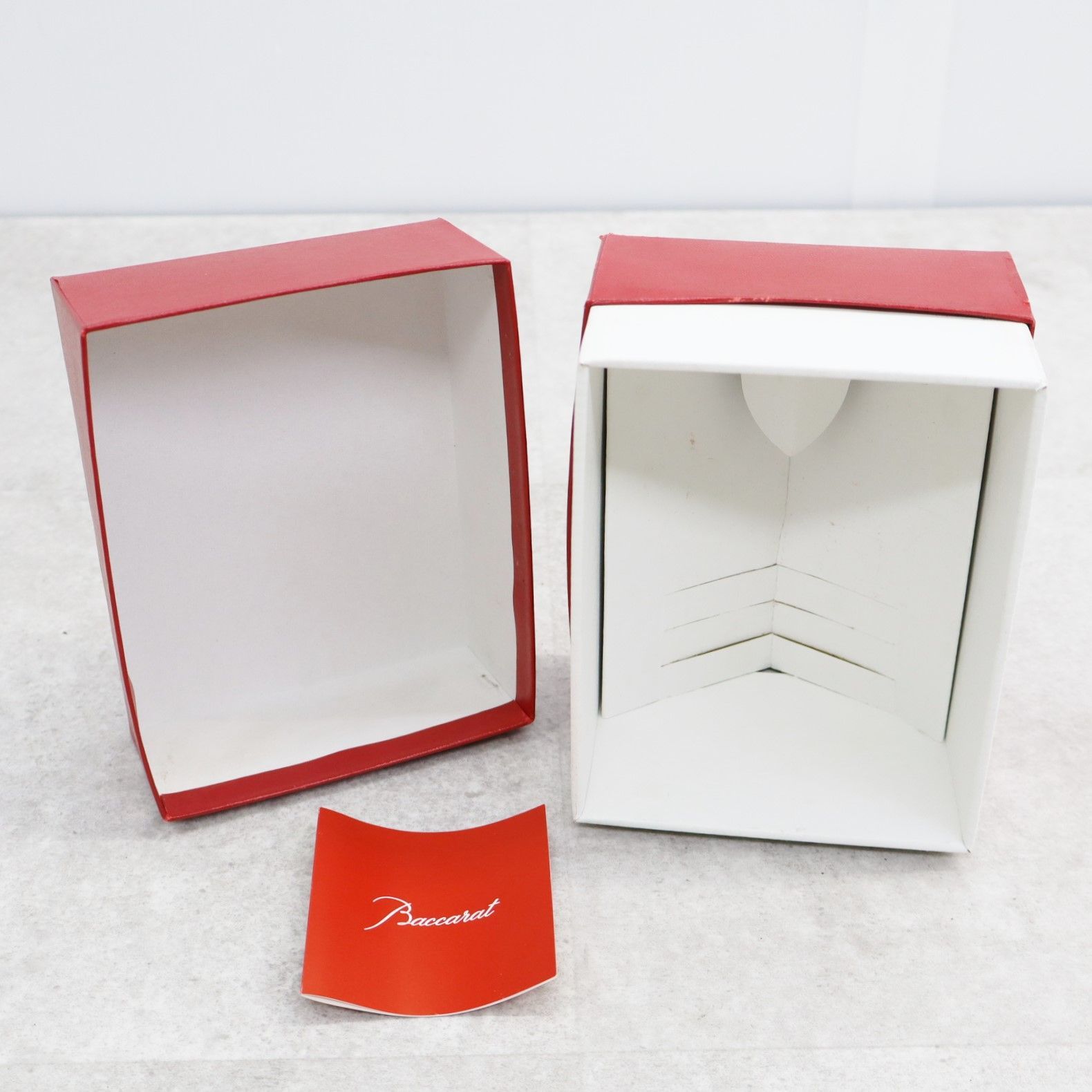 ◇グラス用 ｜箱のみ 元箱 ｜Baccarat バカラ ｜おしゃれ アンティーク