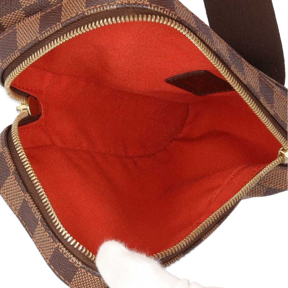 ルイヴィトン ジェロニモス ダミエ ボディバッグ ダミエキャンバス N51994 ブラウン メンズ LOUIS VUITTON 中古 ルイヴィトン ルイ ヴィトン
