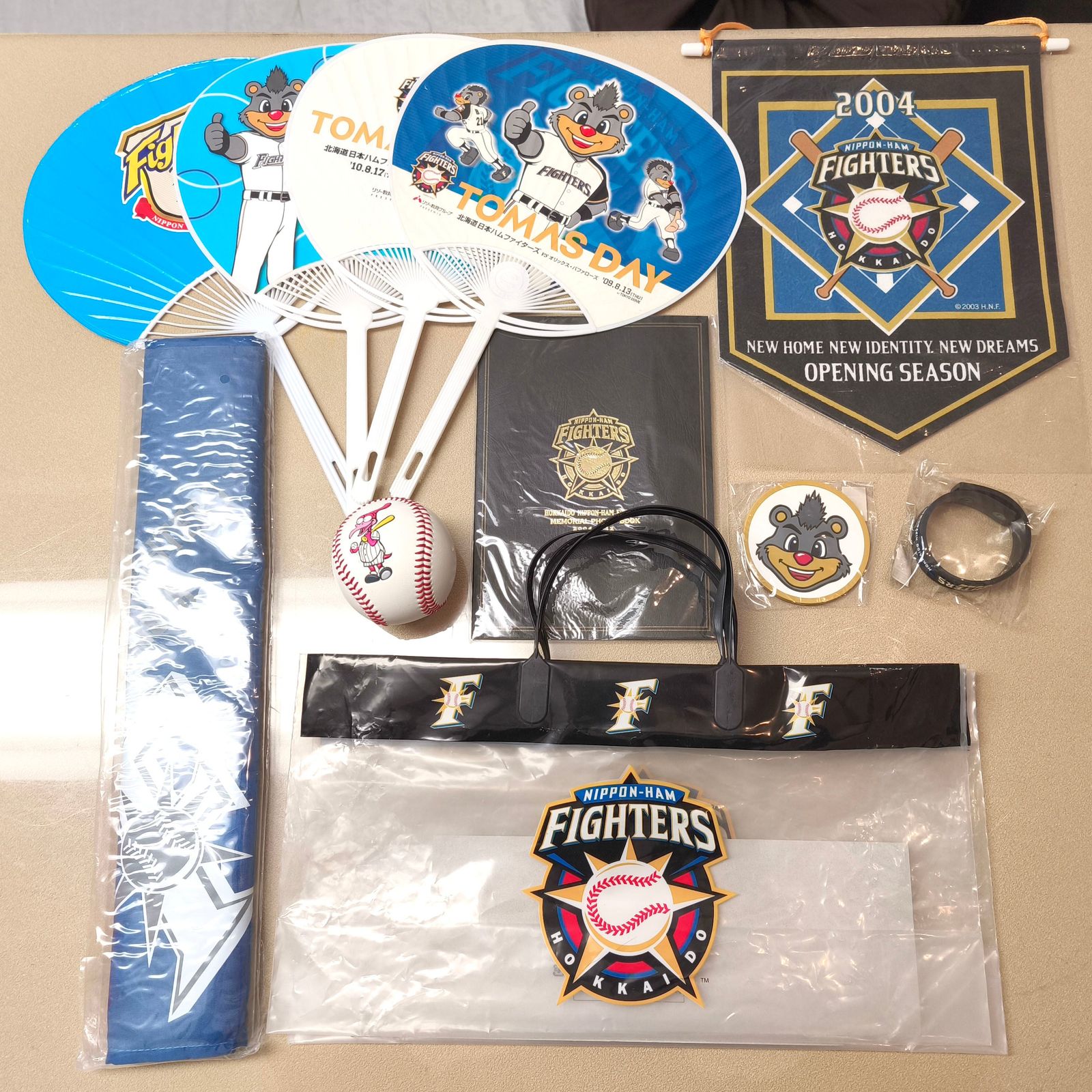 日本ハムファイターズ グッズ まとめ売り 日本ハムファイターズ・グッズまとめ売り・全12点・No.250807-04