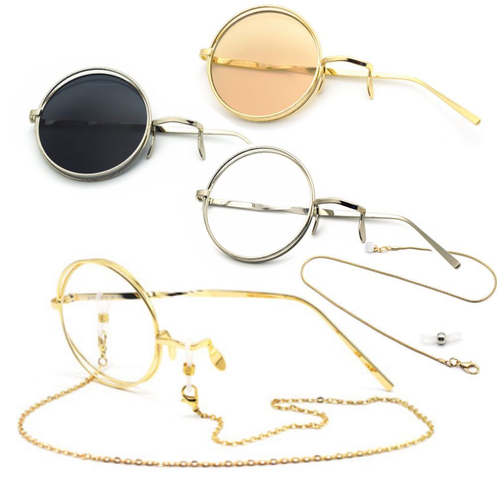 モノクル 片眼鏡 チェーン取り外し可能 コスプレ 用 撮影