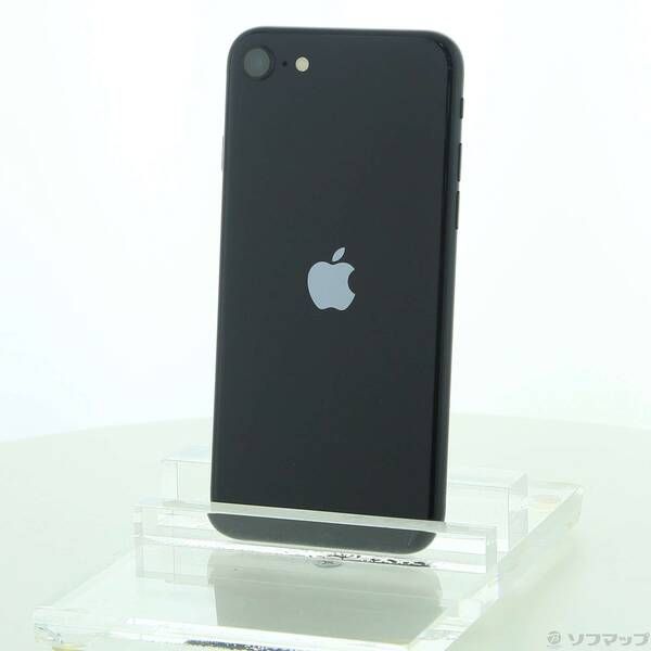 中古品〕 iPhone SE 第3世代 64GB ミッドナイト MMYC3J／A SIMフリー 