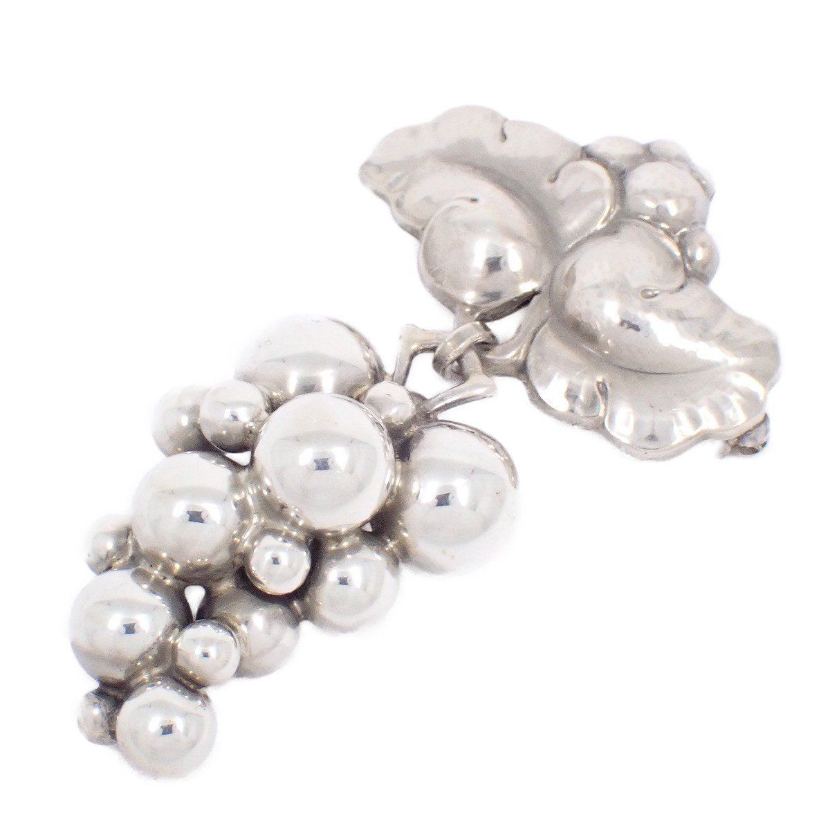 GEORG JENSEN ジョージジェンセン 217B ムーンライトグレープ 葡萄 ブローチ シルバー925 いおき質店