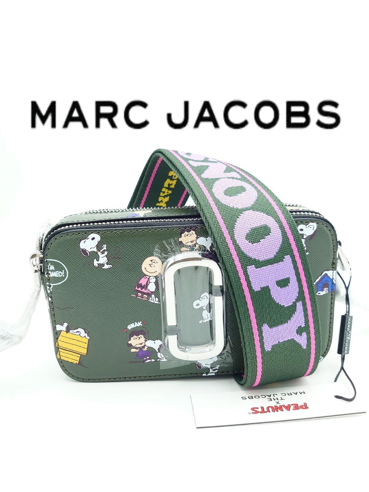 MARC JACOBS マークジェイコブス スナップショット グリーン - メルカリ