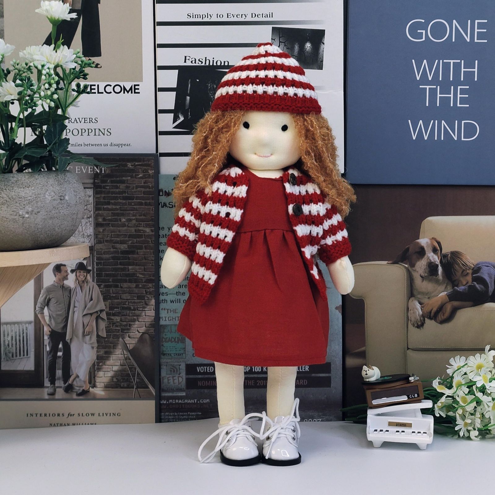 数量限定】Waldorf Doll 手作り人形 - Quinn 30cm ウォルドルフ人形