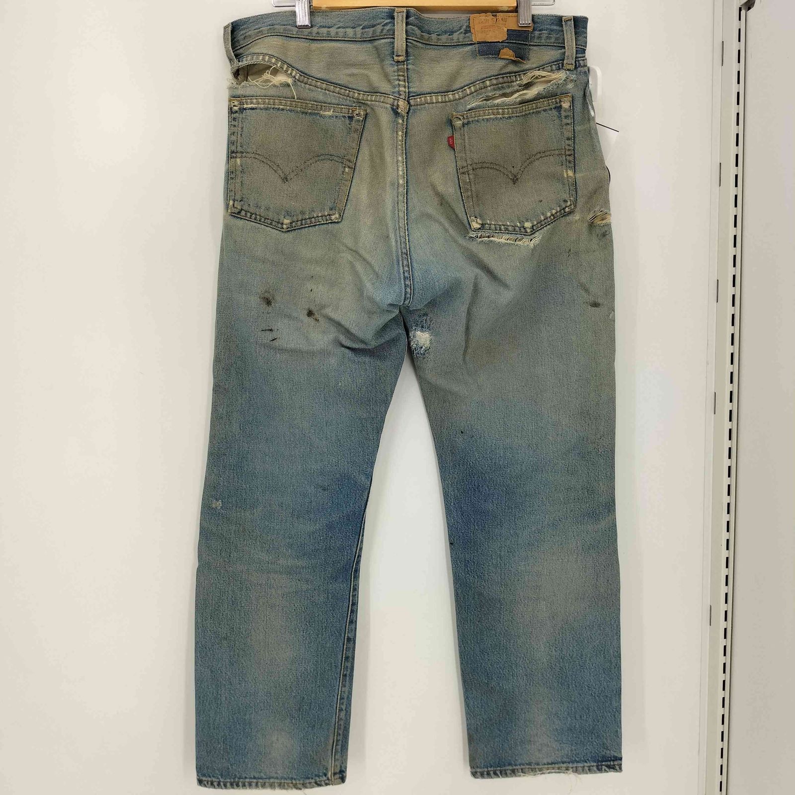 リーバイスLevi's★555 バレンシア工場★501★セルビッチ★新品デッド絶滅危惧種米国製ＵＳＡアメリカ製 LEVI\u0027S リーバイス 501xx 47501-0117 BIG\u0027E\u0027 バレンシア工場 刻印555