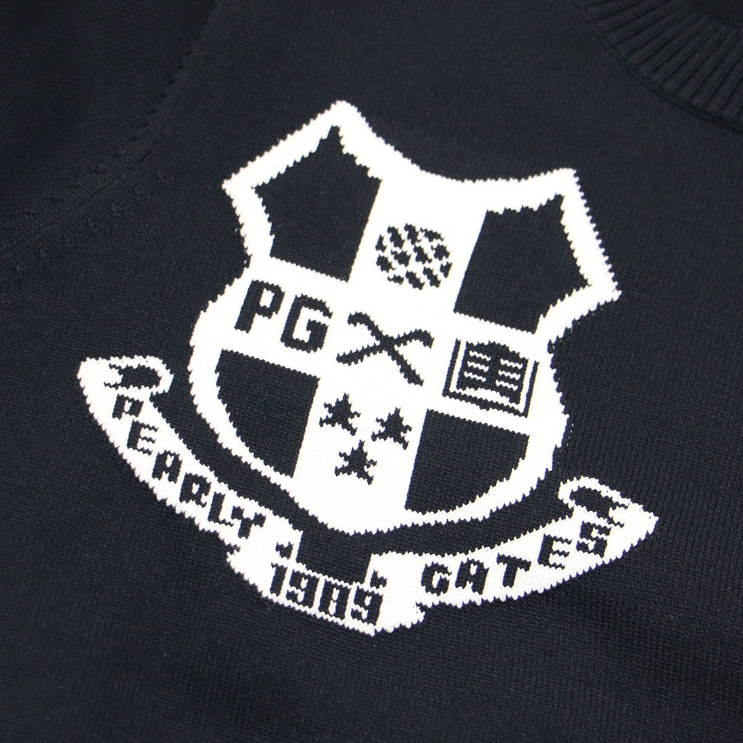 美品】PEARLY GATES パーリー ゲイツ ニット ネイビー 紺 サイズ:0(S  