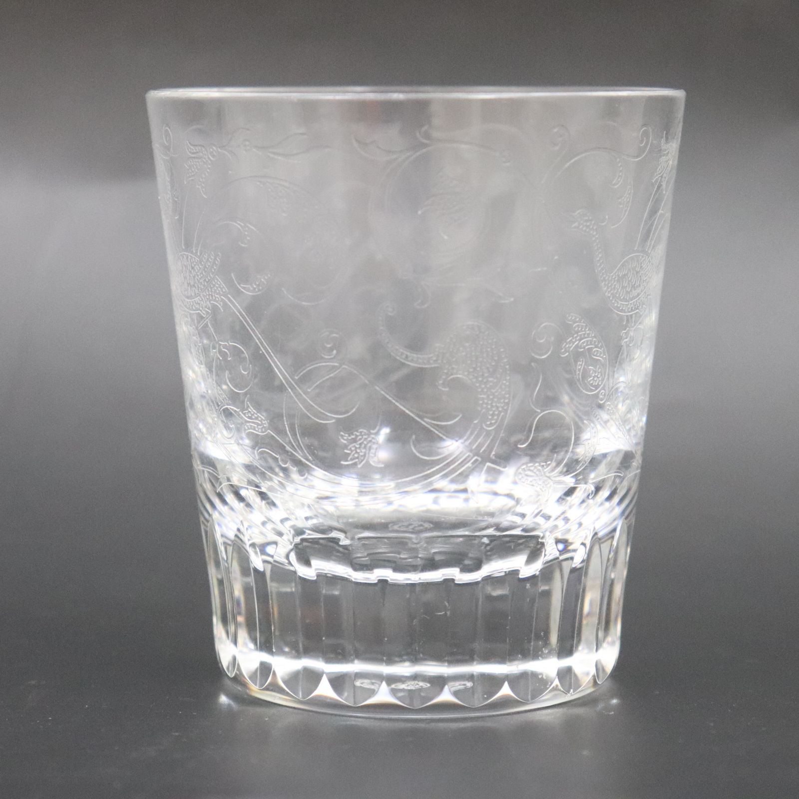 ITMIRT7RLVPK バカラ バカラパルメ ロックグラス 鳥 とり 植物