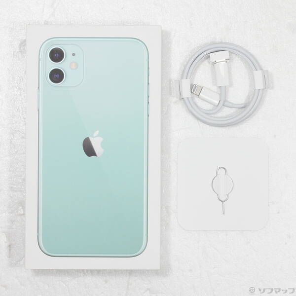 品〕 iPhone11 128GB グリーン MHDN3J／A SIMフリー【344】 【公式通販】