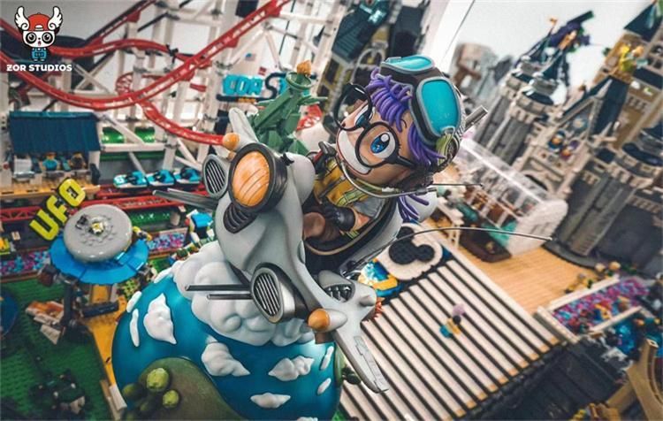 Dr.スランプ アラレちゃん ガレージキット 飛行機 ペンギン