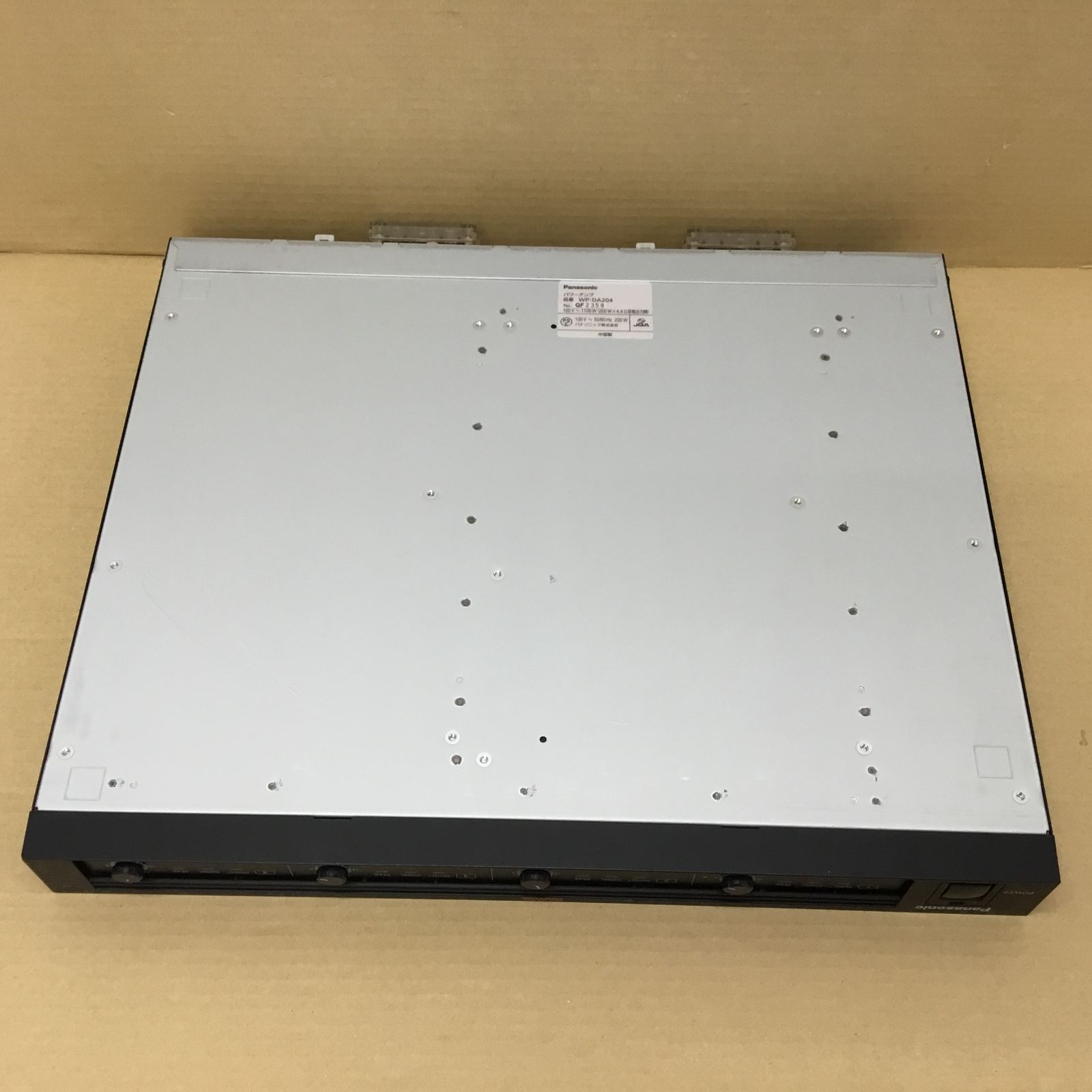 Panasonic デジタルパワーアンプ WP-DA204 - メルカリ