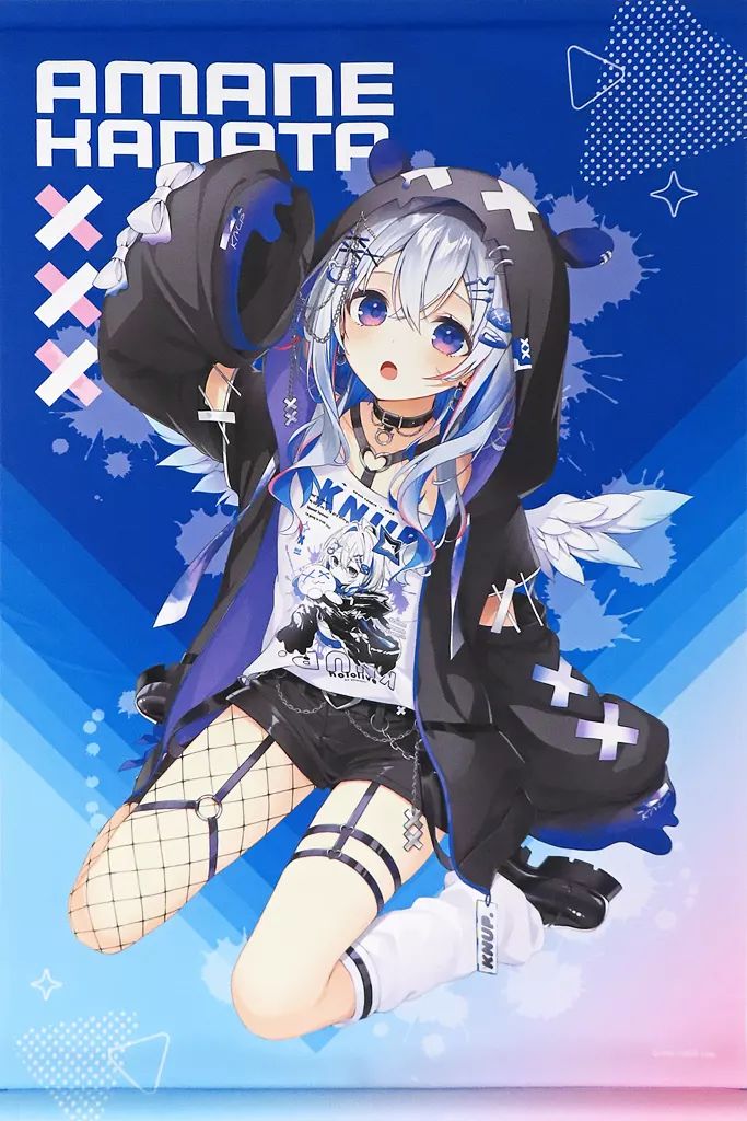 中古】タペストリー 天音かなた(memenoさんイラスト) B2タペストリー