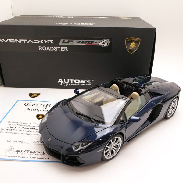 AUTOart 1/18 ランボルギーニ アヴェンタドール LP700-4 ロードスター